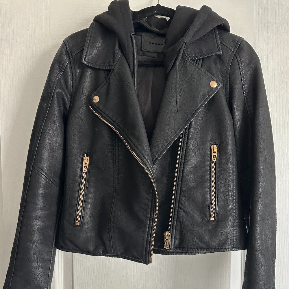 BLANKNYC Faux Leather Jacket